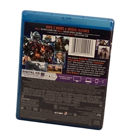 NEW Transformers: Age Of Extinction Blu-Ray + DVD + Digital HD - Picture 4 of 10